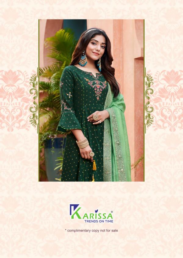 Karissa Anupama Silky Muslin Designer Exclusive Readymade Suit